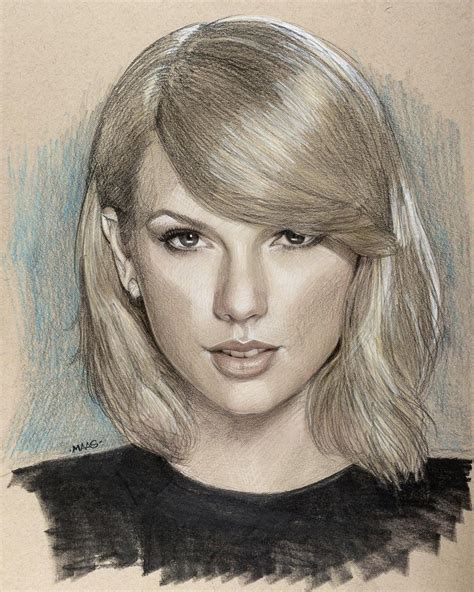 Taylor Swift Drawing Print SWIFT2 Taylor swift drawing, Taylor swift