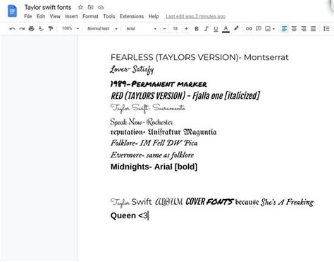 Taylor Swift Fonts Google Docs Los Angeles Lakers Script Font