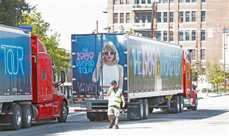 Taylor Swift Gift Truck Drivers