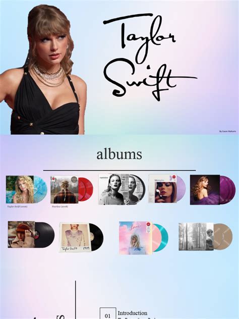 Taylor Swift PPT Template by EaTemp PDF Dragon Elves