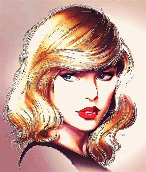 Taylor Swift Portrait 2 by Nenad Vasic in 2021 Taylor swift drawing