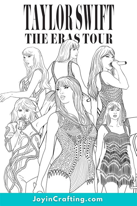 Taylor Swift Printable Coloring Pages