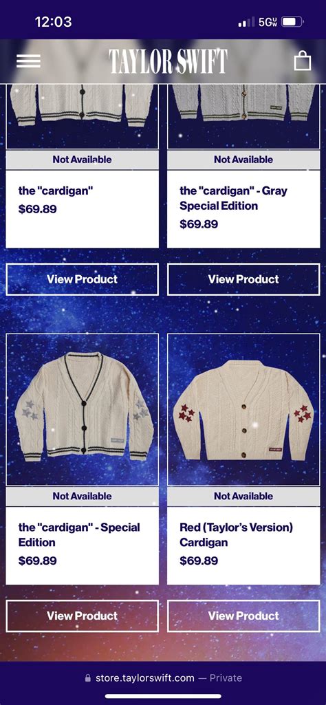 Taylor swift all the stars aligned collection. The “Anti-Hero” singer’s management team took to Twitter on Friday (Nov. 11) to provide fans with a status update about the official Taylor Swift merch store. “The #TSHolidayShop is ... 
