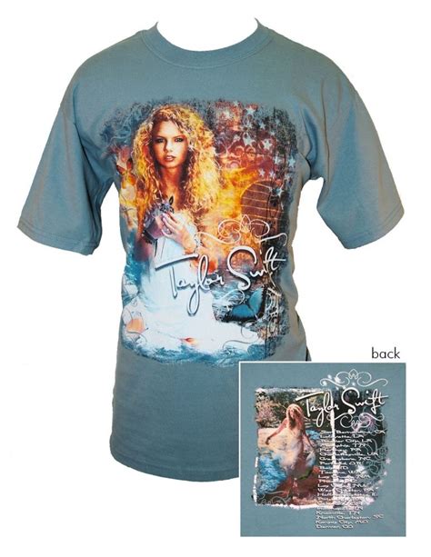 Taylor swift debut shirt. Vintage Taylor Swift Debut Album Tour Shirt 2007 Size 2XL (Rare Size) 1st Tour. Opens in a new window or tab. Pre-Owned. C $606.92. or Best Offer. from United States. 15 watchers 