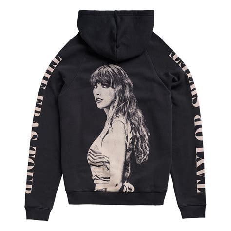 Some of The Eras Tour merchandise is available on Taylor Swift’s official website. Items like the black and beige t-shirts and the Eras ‘bejeweled’ bracelet can be purchased online. However, not all items available at the merch truck are on the website. Inside the stadium. Apart from the merch truck, there are also merchandise stands .... 