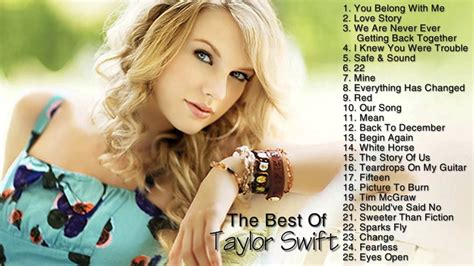Taylor swift famous songs. Things To Know About Taylor swift famous songs. 