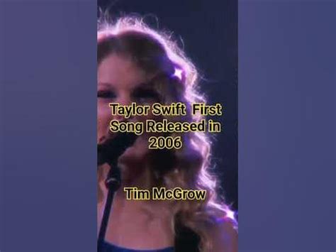 Taylor swift first song