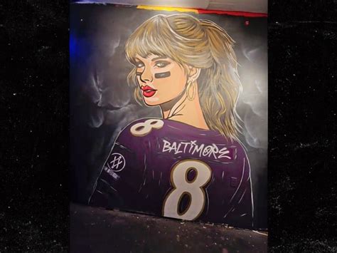 Taylor swift in baltimore. An extremely talented Baltimore fan is hoping to bring some good Taylor Swift juju to his favorite team ... by painting a mural of the pop star decked out in a Lamar Jackson jersey!! The artist ... 