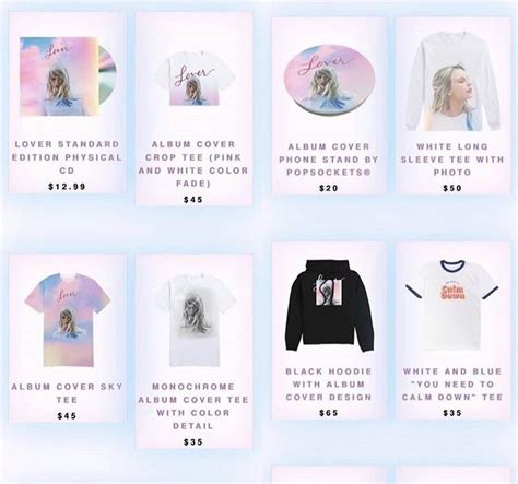 Free standard US shipping valid on purchases at store.taylorswift.com unless otherwise stated. Only available to orders shipped to the United States of .... 