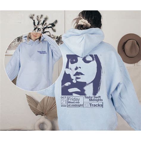 Taylorswift Midnight Hoodie (1 - 60 of 5,000+ results) Price ($) Shipping All Sellers Sort by: Relevancy Midnights Album Hoodie, Midnights Merch, Eras Shirt, Karma Sweatshirt, ….
