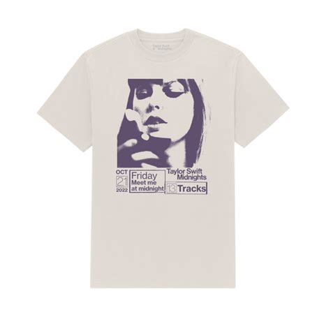 Taylor swift midnights merch. Oct 21, 2022 · In large part, Midnights is a record of interiors, Swift letting us glimpse the chaos inside her head (“Anti-Hero,” wall-to-wall zingers) and the stillness of her relationship (“Sweet Nothing,” co-written by Alwyn under his William Bowery pseudonym). For “Snow on the Beach,” she teams up with Lana Del Rey—an artist whose instinct ... 