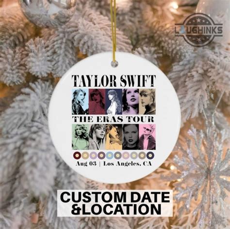 Taylor swift ornament eras tour. Taylor Swift Eras Tour Friendship Bracelet Ornament Keepsake. (157) Sale Price $11.36 11.36. 15.15 Original Price $15.15 (25% off) FREE shipping. Add to Favorites. Taylor Eras Ornament File, Eras Tour Bracelet Ornament - Digital File Download - Glowforge File , Laser SVG File, Ornament File - Funny 2023. (744) $2.95. 