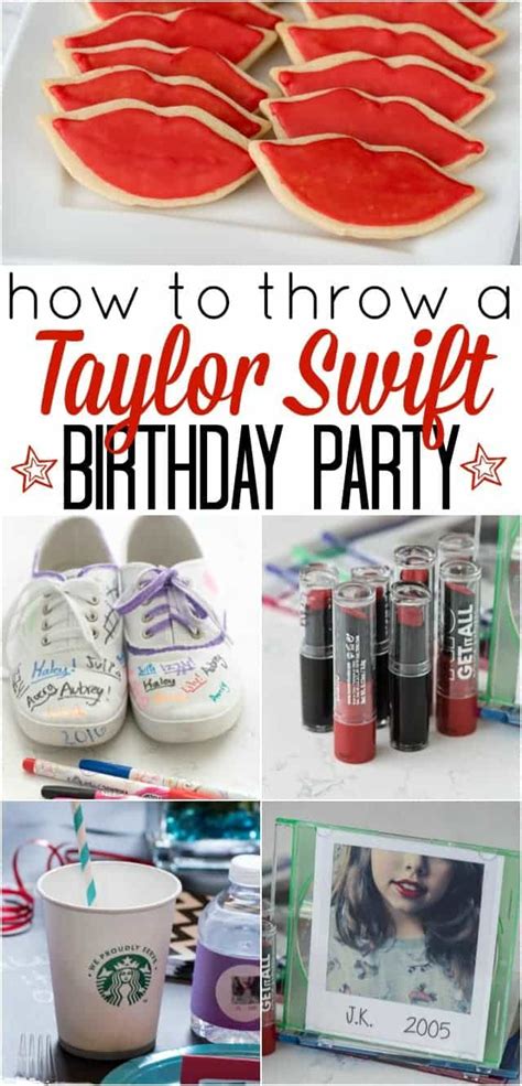 Taylor swift party favors. Taylor Party Decorations, Swift Birthday Party Decorations Including Banner, Ballons, Tablecloth, Backdrop, Cake Toppers, Cupcake Toppers, Hanging Swirls for Taylor Theme Pink Party. 100+ bought in past month. $1999. FREE delivery Wed, Jan 17 on $35 of items shipped by Amazon. Ages: 6 years and up. 