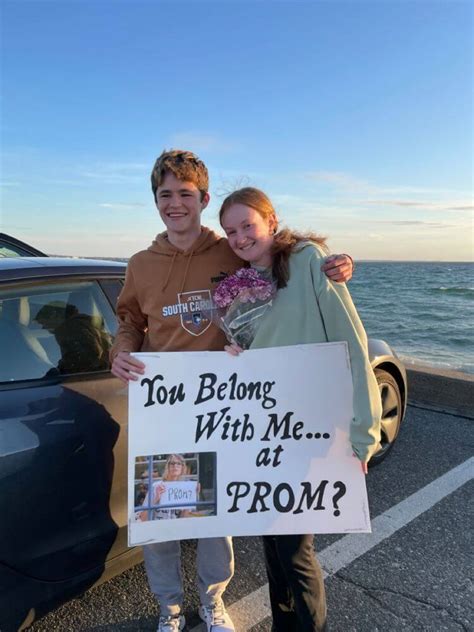 1. A Group Song Sealed the Deal. TikTok content. This content can also be viewed on the site it originates from. One guy got a group of his buddies to take off their shirts, spell out “PROM?!?!?!”...