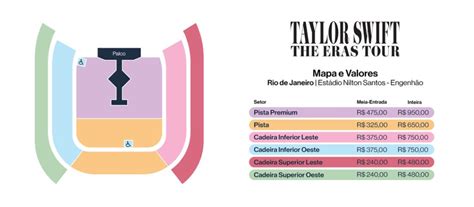 Taylor swift rio de janeiro tickets. Catch Taylor Swift on the next 2023 stop of her Eras Tour. Skip to Article. ... NOV 17-19, 2023 - Rio De Janeiro, Brazil (tickets start at $512) NOV 24-26, 2023 - São Paulo, ... 