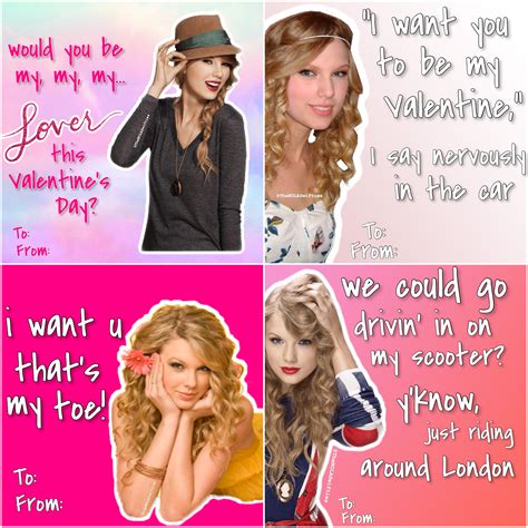 Taylor swift valentines. Valentine's Cards For Kids. Cards. Etsy. 9M followers. Comments. No comments yet! Add one to start the conversation. More like this. More like this. Unavailable. Removed by the creator . Taylor Swift Songs. Taylor Swift Rot. Frases Taylor Swift. Taylor Swift Lyric Quotes. 22 Taylor. Taylor Lyrics. Taylor Swift Posters. Long Live Taylor Swift. Taylor … 