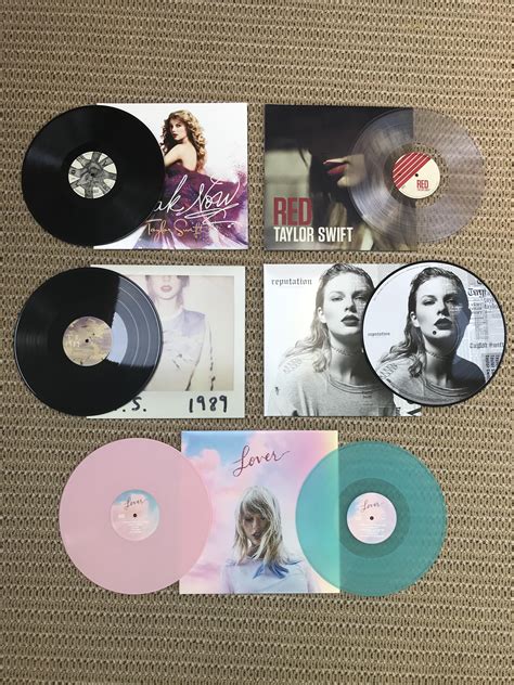 Taylor swift vinyl collection. Oct 27, 2023 · 1989 (Taylor’s Version) Crystal Skies Blue Vinyl LP. Amazon. $37.98 $39.98 5% off. 