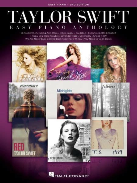 Full Download Taylor Swift  Easy Piano Anthology By Taylor Swift