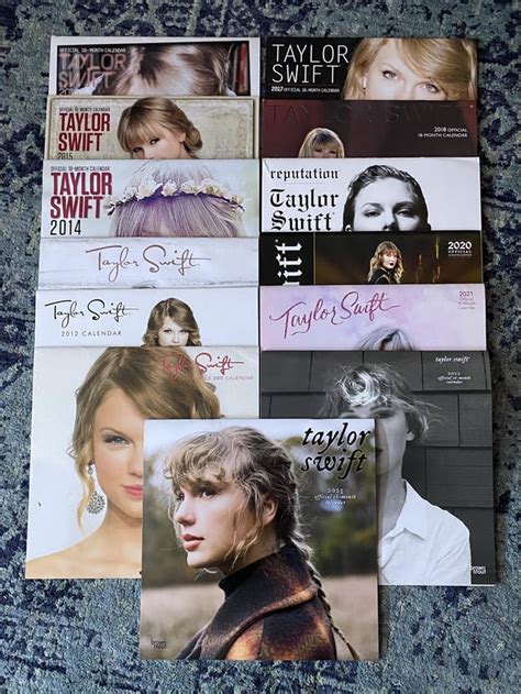 Download Taylor Swift 2020 Calendar By Not A Book