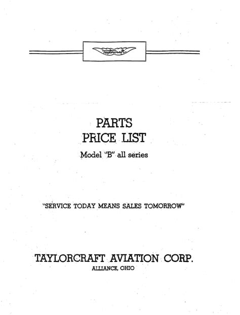 Taylorcraft aircraft model b parts manual. - Principles of life study guide by hillis 1.