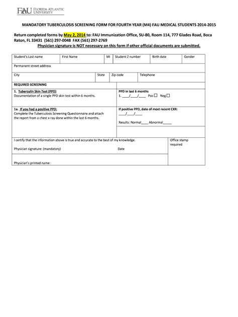 Tb documentation form Fill out & sign online DocHub