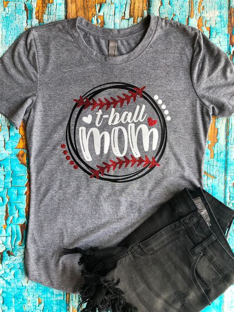 Tball moms shirt - Etsy Nederland