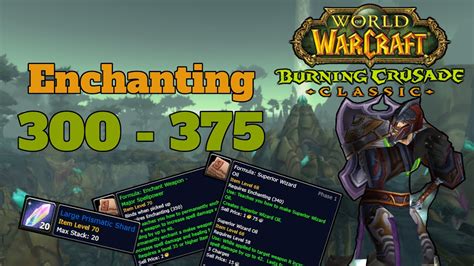 Stat Weighting. Group by: None Slot Level Source. Apply filter. A complete searchable and filterable list of all Enchanting Formulae in World of Warcraft: The Burning Crusade. Always up to date with the latest patch (2.5.4).