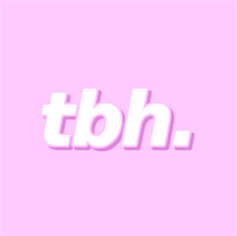Tbh for tbh. TBH stands for “to be honest”, which shows sincerity and openness in your views or feelings. “Chilling TBH” on Discord is a temporary status indicator that shows what you are doing right now. It lets others know that you are not too serious or competitive, but just enjoying yourself and streaming. However, you cannot change or control ... 