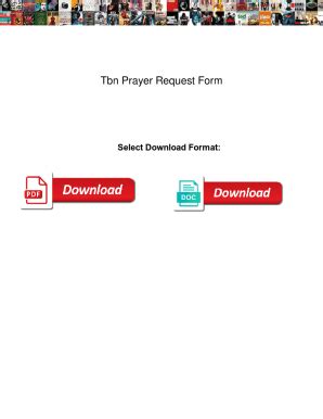 Tbn prayer request. Submit a prayer request. Prayer Band prays over each request for 30 days. During Tuesday Night Prayer Meeting, the entire congregation prays for requests. 