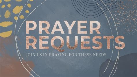 Tbn.org prayer request. Prayer Request. We at Richardo Gordon Ministries strongly believes in the power of Prayer. The Bible even emphasizes that "the effectual fervent prayer of a righteous man availeth much" (James 5:16). When you submit your prayer request/s it is placed on our altar where Bishop Gordon and the RGM Prayer Team brings your need before God. 