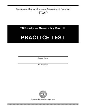 Tcap geometry practice test. TCAP tests measure the progress of students from kindergarten to 8th grade, as well as high school. Tennessee TCAP test results provide actionable data that will help parents, teachers, and students improve academic performance in reading/language arts, math, writing, science, and social studies. TCAP Achievement Tests are also used in ... 