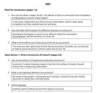 Tci Economics Alive Answers