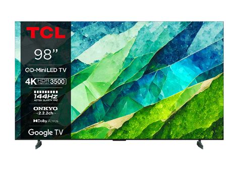 Tcl 98c855.  Start saving today by comparing prices and offers on TVs.  miniLED (1344, ...