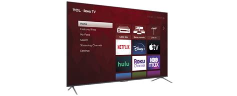 Let your voice be heard. Use voice control to search for movies and TV shows, launch and change channels, or switch inputs, quickly. Your Roku TV works with Siri, Alexa, and Hey Google.⁴. The 55" 4-Series TCL Roku TV delivers all your favorite content with 4K HDR picture and thousands of streaming channels.. 