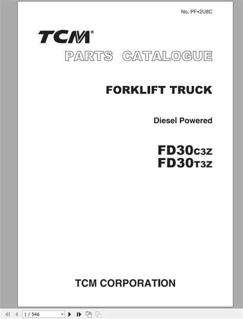 Tcm forklift fd 30 service manual. - Avant guide prague insiders guide to progressive culture avant guides.