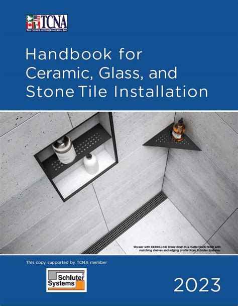 Tcna handbook for ceramic glass and stone tile installation. - Statistical handbook on the social safety net.