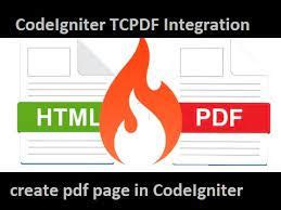 Tcpdf codeigniter 4.  we will utilize taking after stride for TCPDF coordination with CodeI...