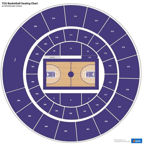 Tcu Basketball Seating Chart Elcho Table