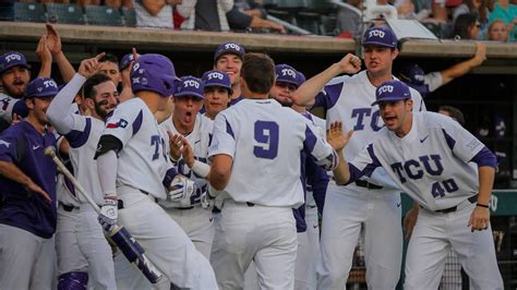 Tcu baseball conference. Share. Here are the DI college baseball programs with the most Men's College World Series titles: USC has won 12 Men's College World Series championships. LSU is alone in second with seven after ... 
