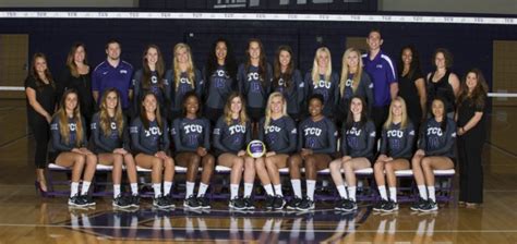 The official 2023 Women's Volleyball schedule for the TCU Frogs