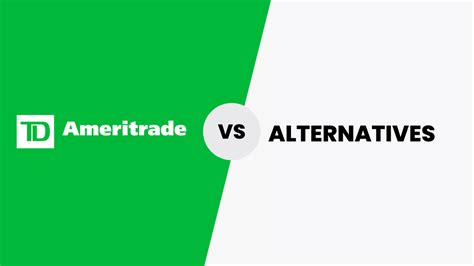 Updated Oct 2023 The best alternatives to TD Ameritrade are E*TRADE - US stockbroker Charles Schwab - US discount broker Fidelity - US stockbroker Merrill Edge - US discount broker Let's see in a bit more …. 