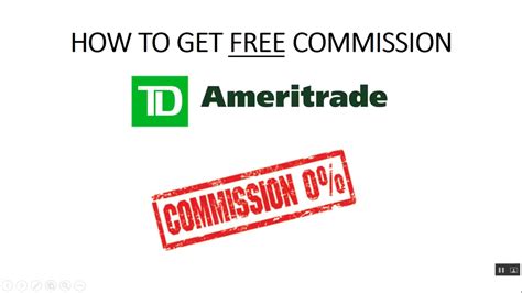 Our Financial Statement | TD Ameritrade Clearing, Inc.’s SEC 606 Order Disclosure | TD Ameritrade, Inc.’s SEC 606 Order Disclosure. Although your Advisor may have negotiated a separate commission or fee schedule, here is the Maximum Commission and Fee Schedule at TD Ameritrade Institutional.. 