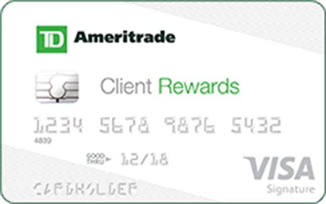 Td ameritrade credit card. Things To Know About Td ameritrade credit card. 
