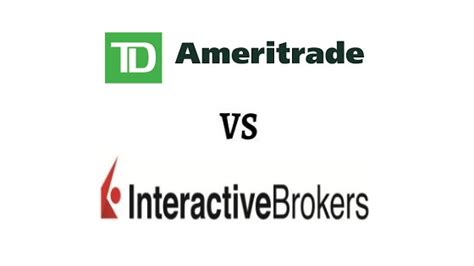 Td ameritrade vs interactive brokers. Things To Know About Td ameritrade vs interactive brokers. 