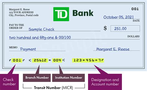 Here is a list of the TD Banks and their routing number by state: TD Bank Rhode Island - 211370545. TD Bank Maine - 211274450. TD Bank Connecticut - 011103093. TD Bank New Hampshire - 011400071. TD Bank Maryland - 054001725. TD Bank New York - Upstate NY - 021302567. TD Bank Delaware - 031201360.. 