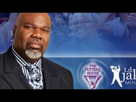Bishop TD Jakes is an influential and visionary spiritual leader. He is the founder and Senior Pastor of The Potter's House, a multicultural, non-denominational church and humanitarian .... 