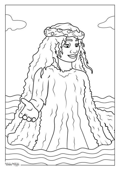 Te Fiti Coloring Pages
