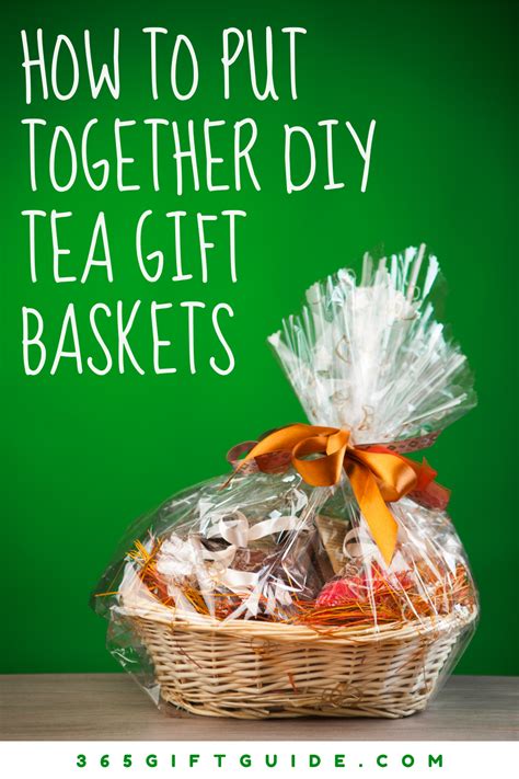 Tea Gift Basket Ideas Diy