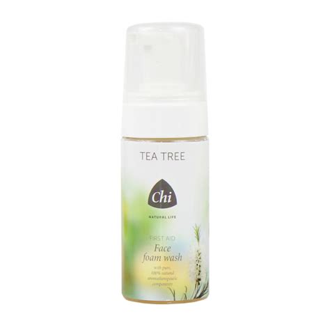 Tea Tree Face Wash Foam natuurlijk zacht