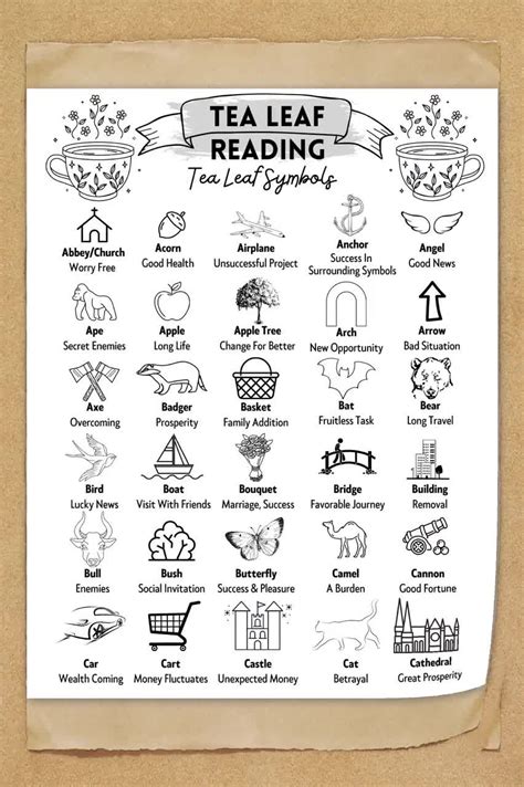 Tea leaf reading app.  Traditionally a practical, everyday form of divination often A qui...
